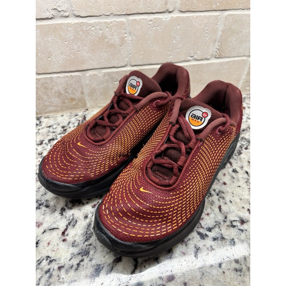 Nike Air Max DM Dark Team Red Maroon Gold GS Youth 5Y/ Womens 6.5